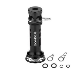 고멕서스 R4-P 릴스탠드 발란서 46mm 다이와 에메랄다스용, 블랙