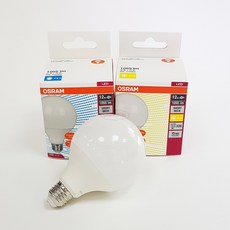 오스람 LED벌브 볼전구 G95 숏넥 엘이디램프 12W, 주광색, 1개