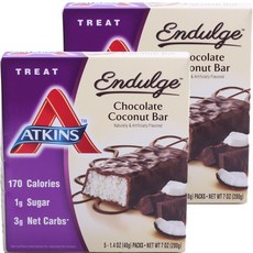 앳킨스 어드밴티지 바 초콜릿 코코넛, 200g, 2개