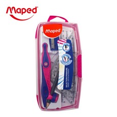 Maped 窈窕型8合1圓規組, 1個, 桃紅色