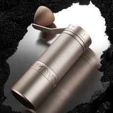 MAVO 幻刺 PRO 外調手搖磨豆機 咖啡研磨器 義式濃縮/法壓壺 最大磨豆量30g, 1個, 曜岩黑, 曜岩黑