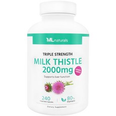마이라이프 내추럴스 트리플 스트랭스 밀크씨슬 2000mg, 1개, 240정