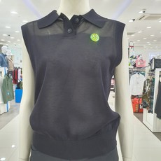 까스텔바작 여성 골프 조끼 베스트 기본 심플 활동코디 여름 빅카라 니트나시SV701EMUSDH5583968