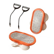 RUNHome 트위스트 스텝퍼 실내 무소음 전신 운동기구, 오렌지