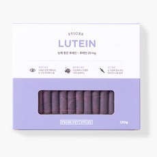 프롬벳 반려동물 순수스틱 루테인 영양제, 120g, 눈물개선/눈건강, 6개