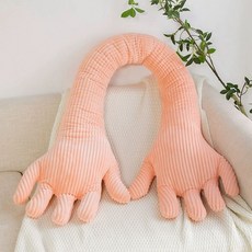 손가락 긴팔 쿠션 모찌 대형 원숭이 80cm 죽부인, 핑크