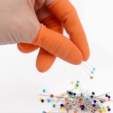 뜨개질 바느질 의류 수선 손가락 상처 보호 골무 10개