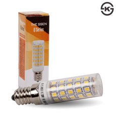 더쎈 LED 콘램프 3W E17 미니콘램프 총알전구 스틱램프, 주광색, 2개