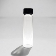 [지니랩] 투명 유리 샘플병 바이알병 시약병 바이엘병 VIAL 투명유리병 5ml 10ml 20ml 30ml 40ml 50ml, 1개