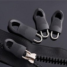 가방지퍼 잠바지퍼 지퍼수리키트 지퍼헤드 셀프수선지퍼, 소형 10세트