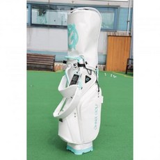 옴닉스골프 초경량 카본 화이트 스탠드백 남여공용, 화이트민트