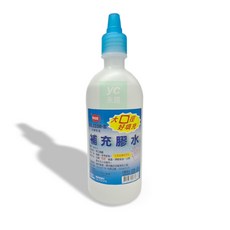 PASS 史萊姆專用原料補充膠水 台灣製造 500cc / 瓶, 1個