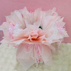 H 嚴選好物 尖尖角圓形蝴蝶結花束空包裝 鮮花零食水果空包裝 成品手工diy CBKHA, 紫色,賀卡+彩燈