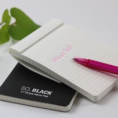 PP 메모패드 F7 색상 택1, 백색 (370550)
