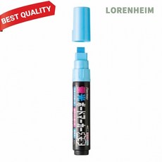 로렌하임 레이메이 형광보드마카 블루 LBM281-A 납작촉 8mm 문구도매