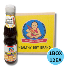 태국 헬씨보이 우스터 소스 370g 12개 동남아 굴소스