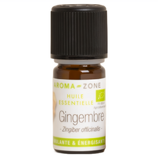 AromaZone有機薑精油5ML原裝 法國進口, 1個, 5ml