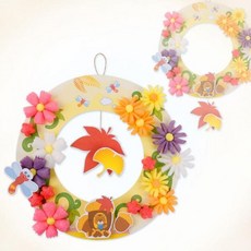 물로붙이는 플레이콘 가을을 담은 리스 만들기 5인용