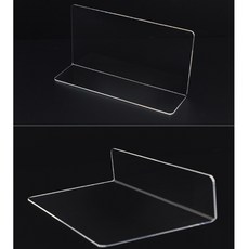 SSZ L형 투명 아크릴 칸막이 (27x15cm)