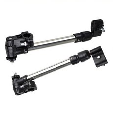 【mamabao】推車撐傘架，可收納輪椅撐傘架，腳踏車自行車傘架，推車遮陽雨傘支架, 1個