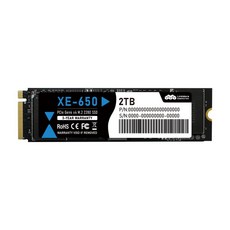 미국출고 평점4.5+ 164702 LinkMore XE-650 2TB NVMe PCIe 4.0 내장 SSD 최대 7200MB/s 읽기 M.2 2280 스토리지 게이밍 PC, 미국출고 평점4.5+ 164702 LinkMore XE