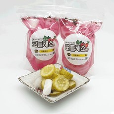 모들채소 수제 오이피클 600g, 오이피클 500g 1팩, 1개