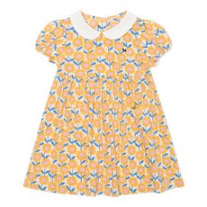 블루독베이비 썬플라워 반팔 원피스 44314-400-02 YE