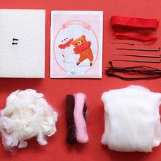 루마 키링 DIY 양털펠트 공예, 8양털펠트바늘-7구, 1개, 8양털펠트바늘 7구