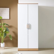 솜씨방가구 라온 친환경 E0 800 옷장, 오크화이트