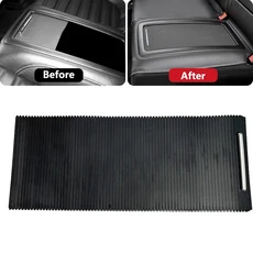 폭스 바겐 Passat CC 2008-2017 뒷좌석 팔걸이 박스 슬라이드 롤러 블라인드 워터 드링크 컵 홀더 커버 자, 02 Rear Seat Armrest, 1개