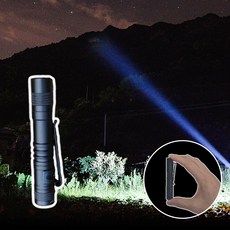 [초초소형] 사비드 초강력 밝기 휴대용 미니 손전등 led 랜턴 숏타입 8.8cm, 1개