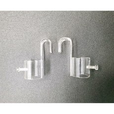 어항고리 (열대어먹이 브라인쉬림프 급여기 어항벽에 걸이용 고리 리필제품 수족관용품), 1개