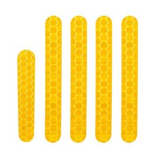 나인봇 ES1 ES2 ES3 ES4용 다양한 스쿠터 부품 핸들바 핸드레일 수도꼭지 디스플레이 컨트롤 스로틀 핑거 프론트 리어 펜더, [02] yellow Stickers