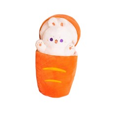 빌리네집 붕어빵고양이 인형 당근 토끼 쿠션 30cm, 당근토끼인형