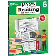 (영문도서) 180 Days of Reading for Sixth Grade 2nd Edition: Practice Assess Diagnose Paperback, Shell Education Pub, English, 9798765918081