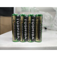 TOSHIBA 東芝碳鋅電池 3號電池(膜裝) - 家庭必備，穩定供電, 1套, 4個裝