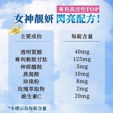 女神靚 閃亮配方, 1個