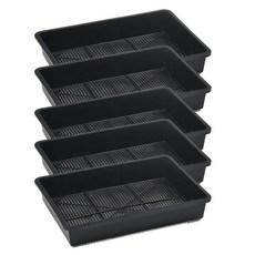 모두다 초화 육묘 삽목상자 흑, 5개, 흑색