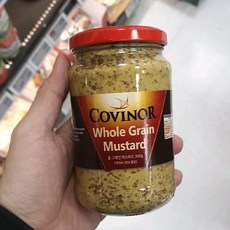 코비노 홀그레인 머스타드, 1개, 350g