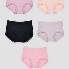 청결감 여성용품 부드러운감촉의 잔잔한 팬티 레이스 요실금 모달 여성스러운 2컬러