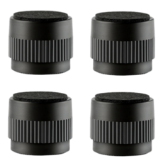 家具高度調整器 60*50mm 4入, 黑色