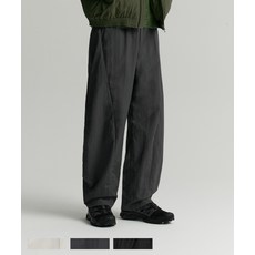 COSTUME O’CLOCK 커브드 밴딩 나일론 팬츠 3 COLOR COOSPT211