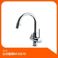 和成HCG 立式龍頭KF3557E 廚房RO龍頭，簡約時尚、安裝簡易、適用RO逆滲透系統, 1個