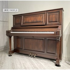 中古 YAMAHA W201 直立式鋼琴 - 巴洛克美學古典鋼琴, 1個
