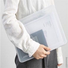 매일발견 파일케이스 클리어A4파일케이스 투명파일케이스 클리어서류파일케이스 서류정리안되는투명파일케이스