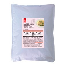 소스나라 까르보나라소스 1kg 여행용 캠핑용 요리용 행사용 맛집소스, 1개