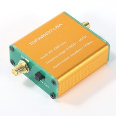 RF AMP 풀 밴드 라디오 신호 인핸서 프리앰프 고선형 저잡음 100k-6GHz, 01 with battery