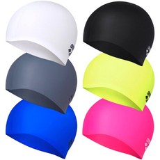 아레나 실리콘 수모 플레인 수영모자 수영모 프리미엄 강습용 남성 여성 공용, 아레나수모플레인 GRY