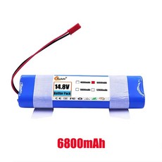 ILIFE V3s Pro V50 V5s V8s V80 Max B5 S5 X750 로봇 청소기용 14.8V 12800mAh 리튬 배터리, 6800mAh
