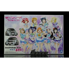 參號倉庫 青島 AOSHIMA 1/24 SUBARU 痛車 No.2 IMPREZA WRX STI, 1個